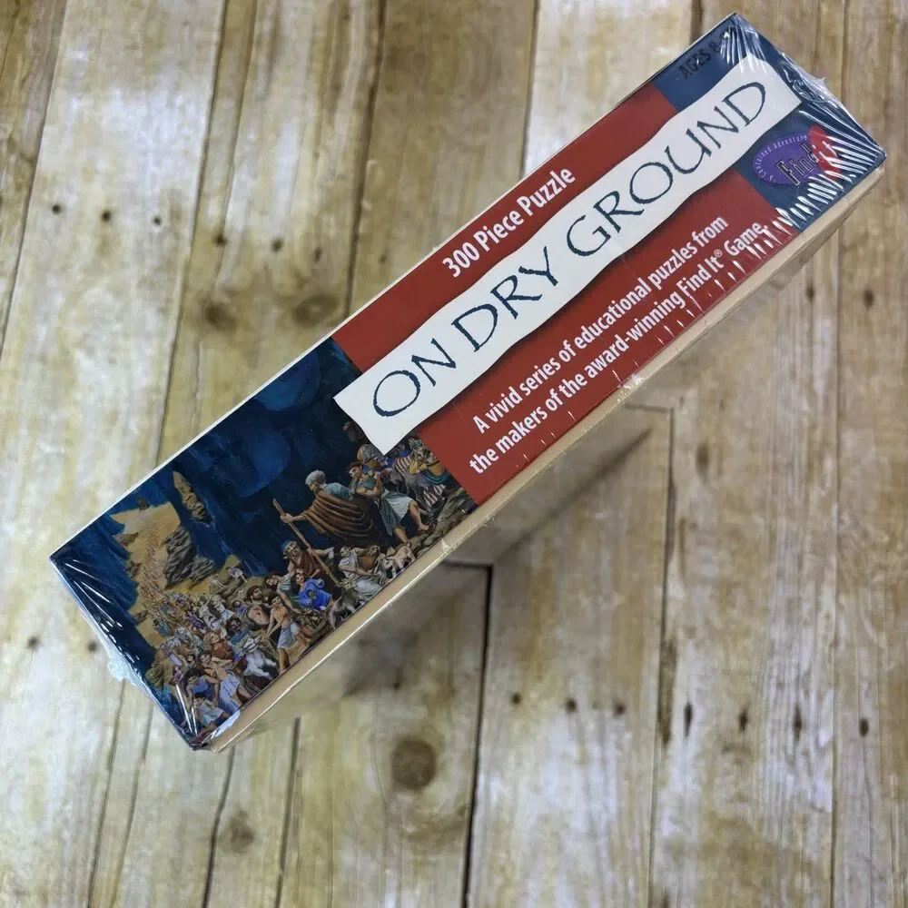 Moses Find It Puzzle 300 Pieces On Dry Ground Parting Sea New Sealed